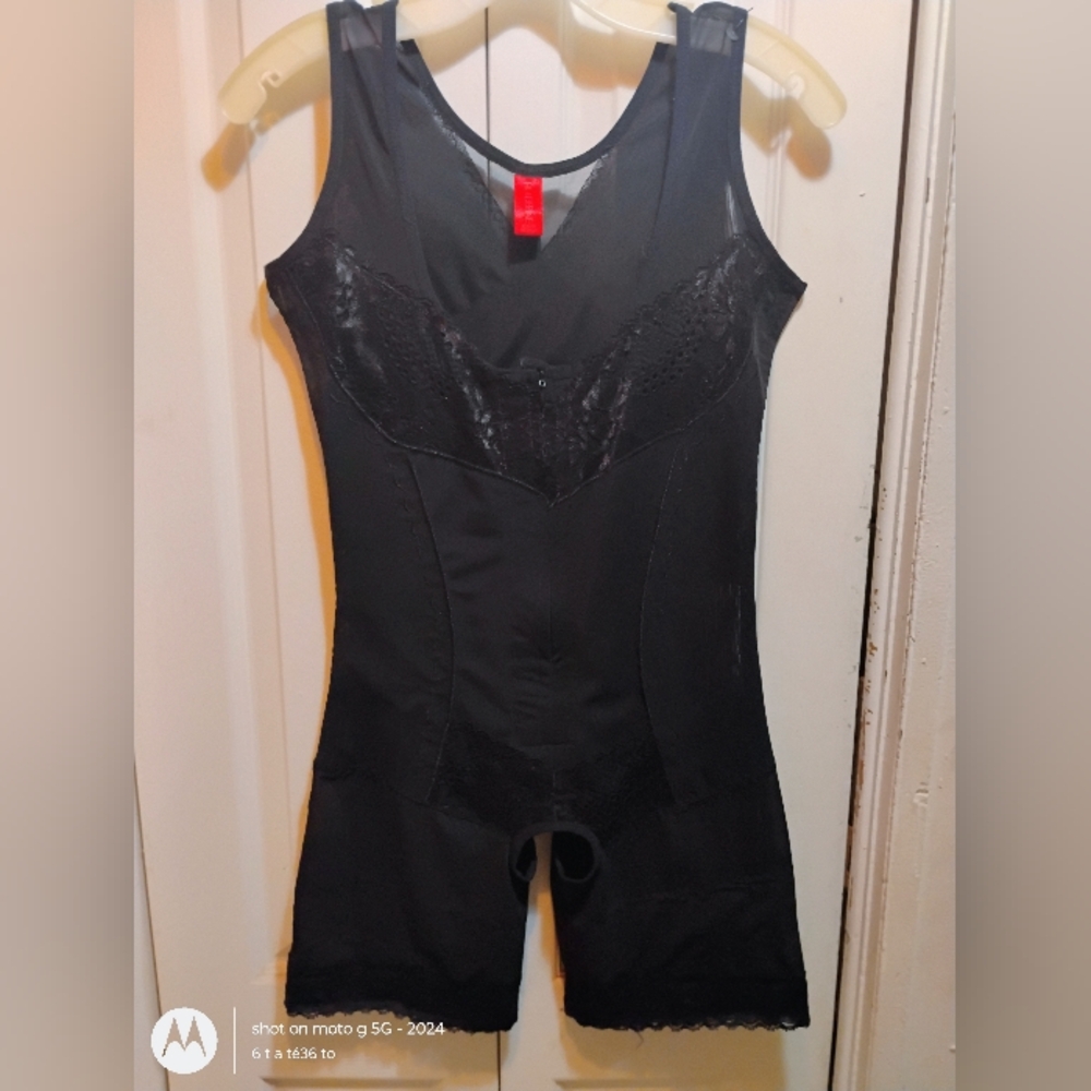 Black Shapewear Bodysuit
